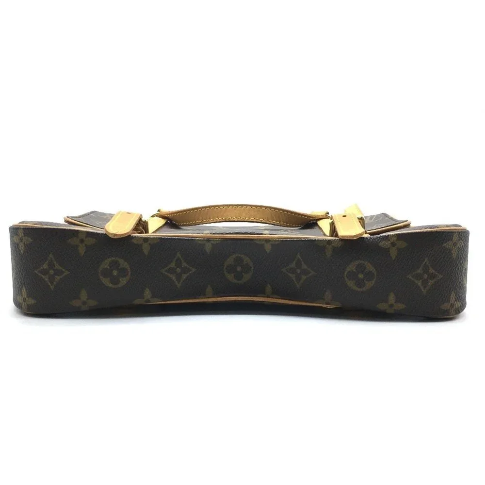LOUIS VUITTON Brown Monogram Canvas Backpack